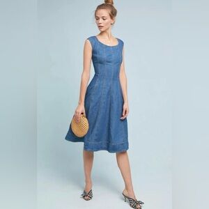 ANTHROPOLOGIE Pilcro Denim Dress
